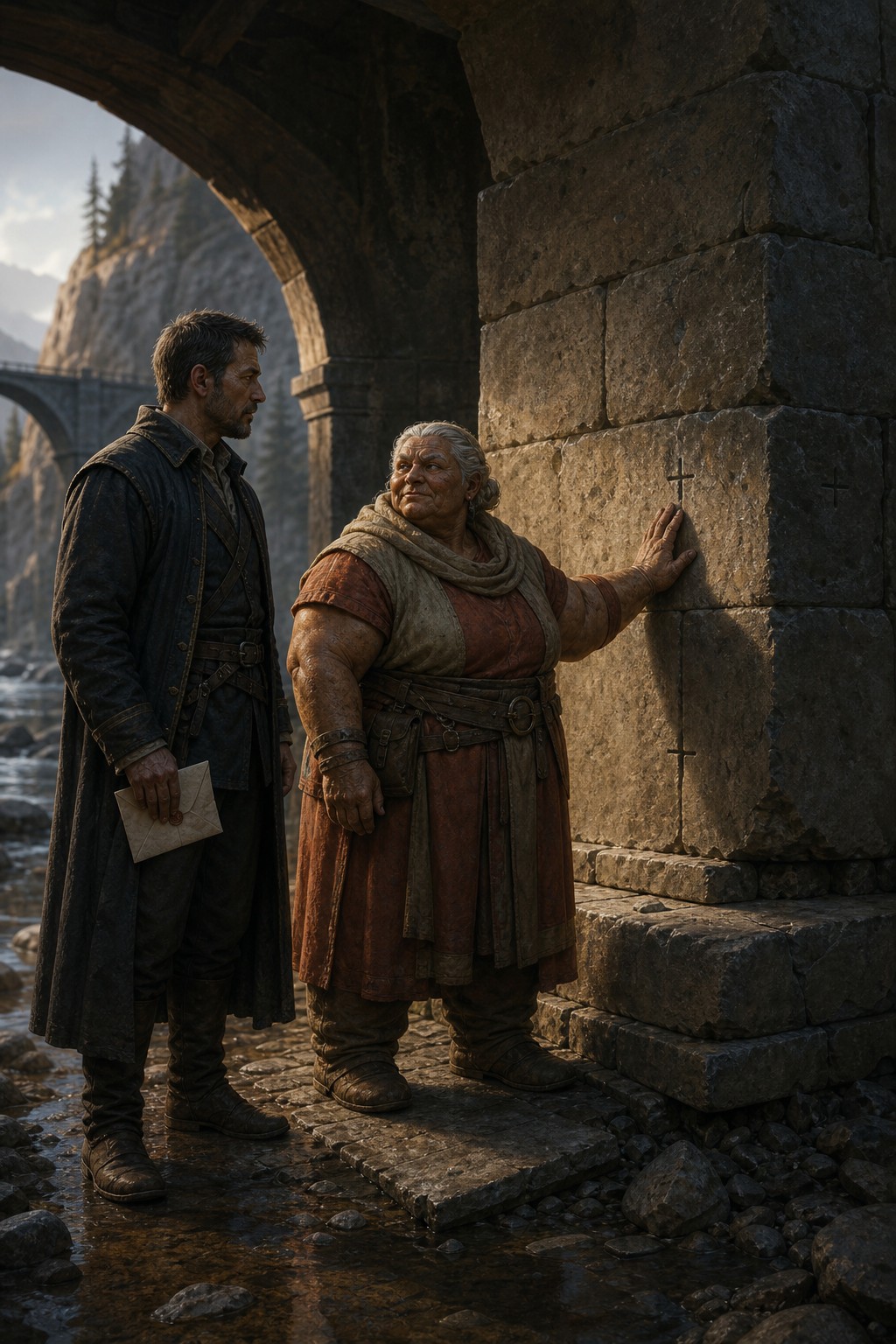 Stonekin answering a failed bridge footing