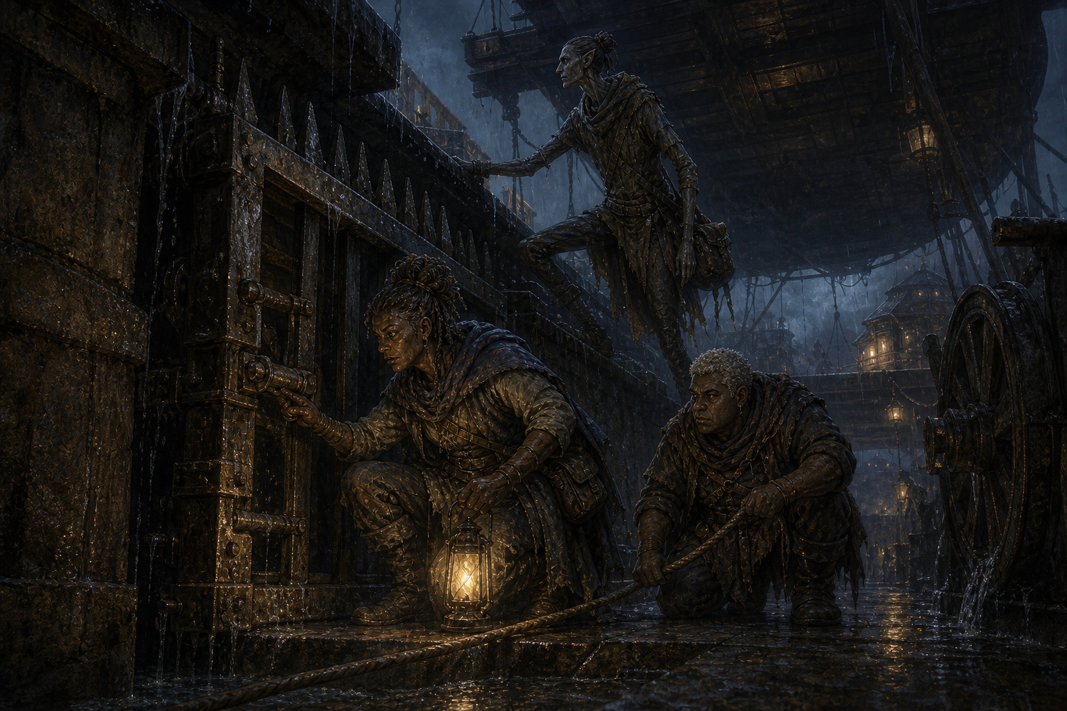 A Shadowhand creating a precise opening for a mixed company